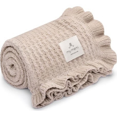 My Memi Bambusa sega ar volānu 85x105 Light Beige