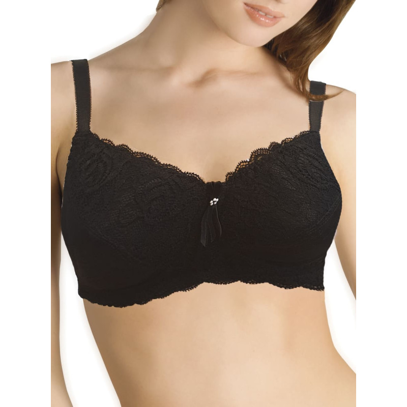 Tonus Elast 0407-03 Sofija elastīgs medicīniski rehabilitējošs krūšturis Black N1 (D75)