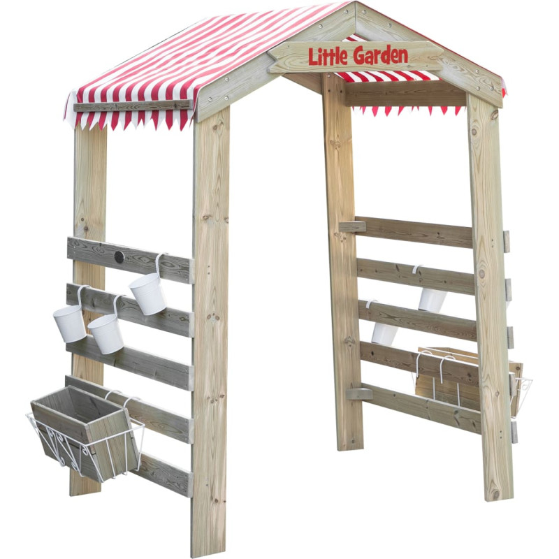 Classic World Edu koka dārza vārti / pergola / puķu statīvs