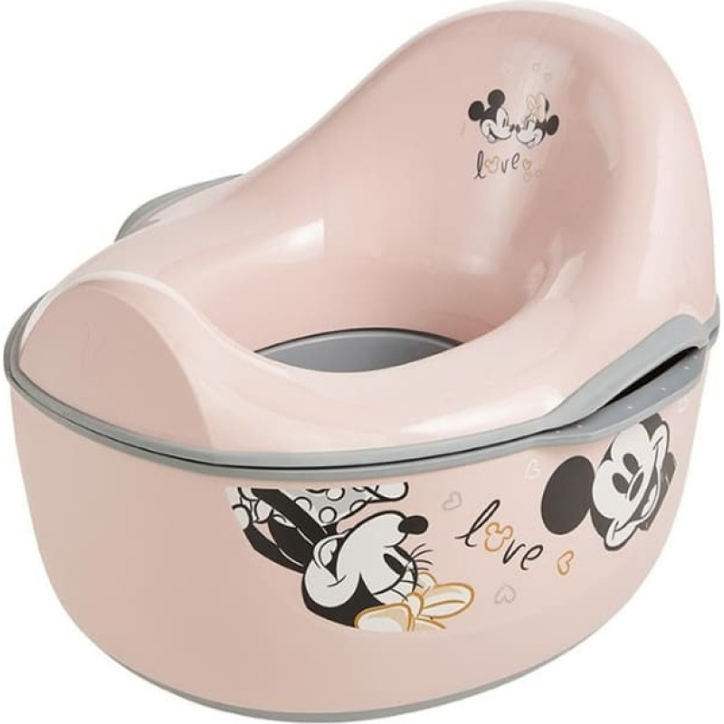 Keeeper Podiņ&scaron; luksusa 4in1 daudzfunkcionāls Kasimir "Minnie Mouse" 34,9x31,5x26,2cm rozā