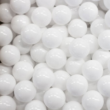 Iglu Soft Play White Ball Pit Balls (Large, 7cm, 500pcs)