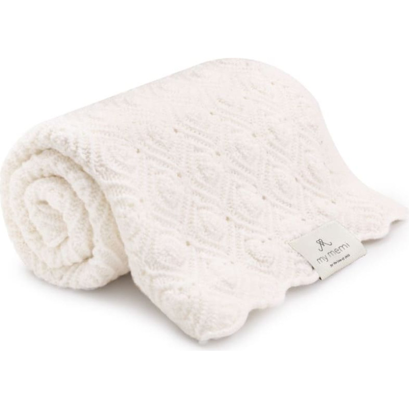 My Memi 100% dabīgas merino vilnas sega Cream Pearl - Premium Collection