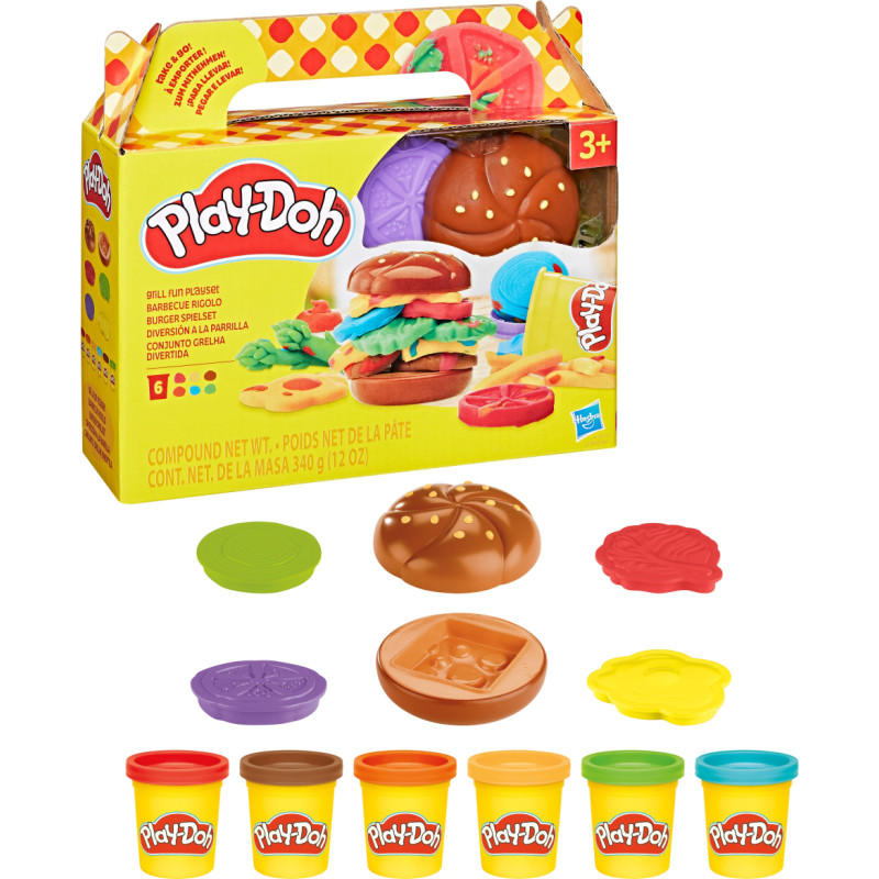 Hasbro Play Doh PLAY-DOH Rotaļu komplekts Grill Fun