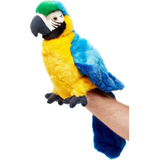 Uni-Toys Plī&scaron;a rotaļlieta Papagailis, roku lelle, 26 cm