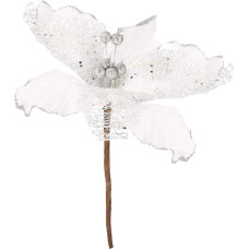 Springos Ziemassvētku rotājums "Poinsettia" Springos CA0799, 24&times;15 cm