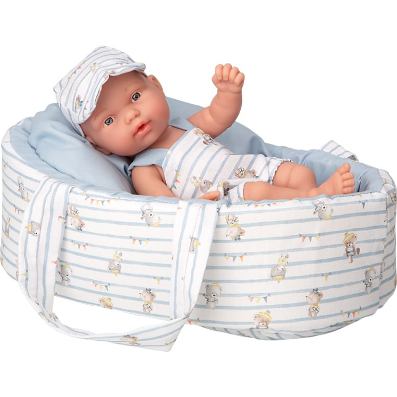 Arias lelle zilā nesējā ar lācī&scaron;iem, 26 cm