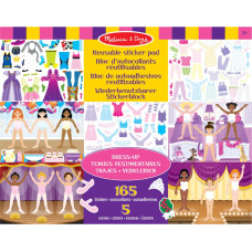 Melissa & Doug Atkārtoti lietojamo uzlīmju komplekts &ndash; Tērpi