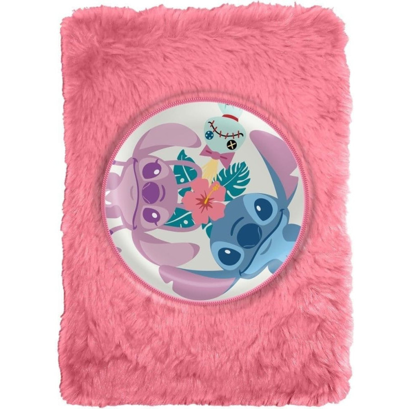 Kids Euroswan - Akcesoria Licencyjne PLUSH NOTEBOOK A5 STITCH