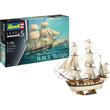 Revell H Darwin's Historical Discovery Barque H.M.S. Beagle Konstruktors