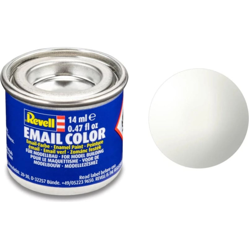 Revell emaljas krāsa Enamel White gloss