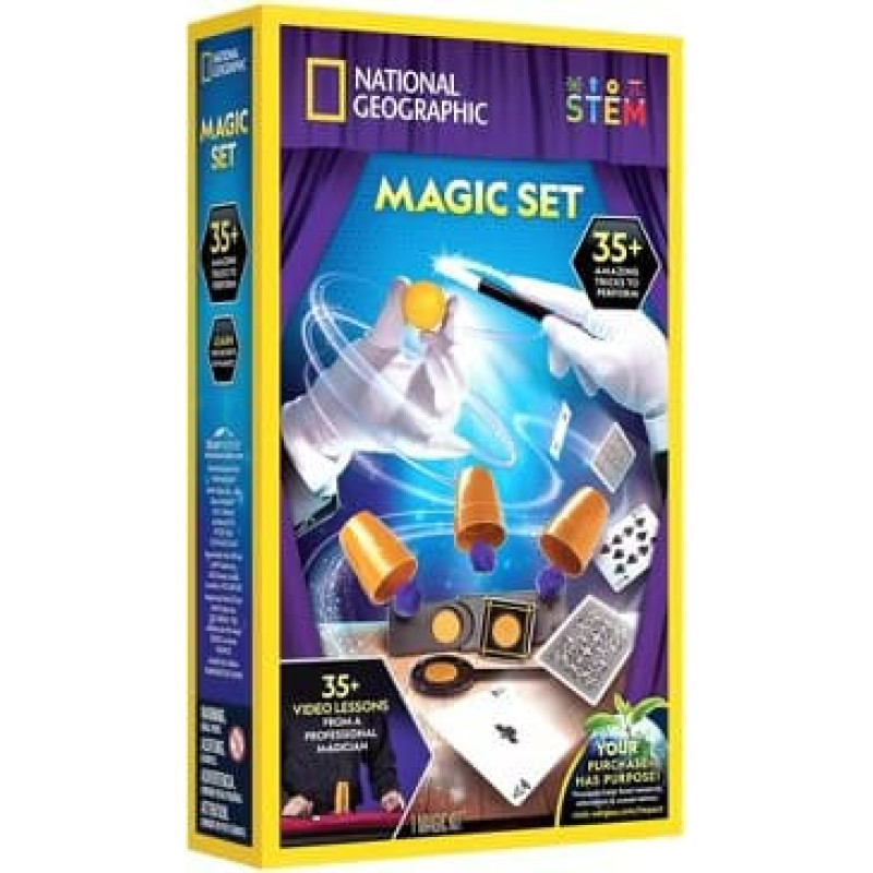 National Geographic burvju triku komplekts, RTMAGIC35