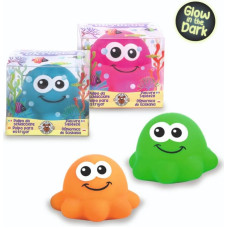 Trendhaus Saspiežamā rotaļlieta - Tumsā spīdo&scaron;ais astoņkājis (1 gab., 4 dizaini)