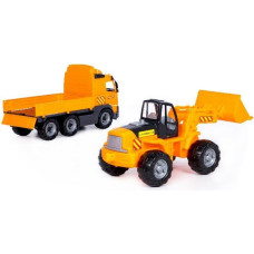 Polesie Kravas auto Volvo ar traktoru