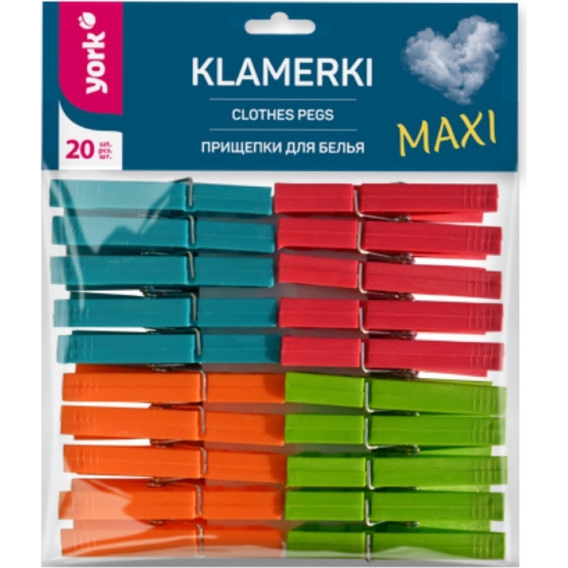 York Veļas knaģi MAKS 20 gab.