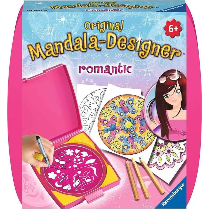 Ravensburger Mandala kastītē &ndash; Romantic