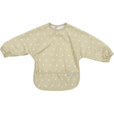 Beaba / Red Castle Meyco Baby Ūdensnecaurlaidīgs priek&scaron;autiņ&scaron; ar piedurknēm Sweet Heart Sand/Soft Sand 4-18m