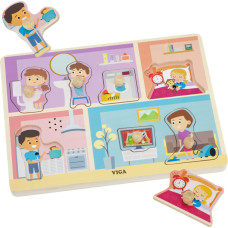 Viga Puzzle Dźwiękowe Dopasuj Codzienne Aktywności
