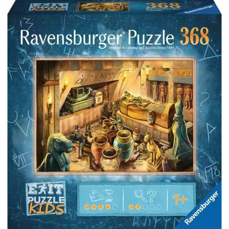 Ravensburger Puzle Escape, 368 detaļas: Ēģipte (9+)