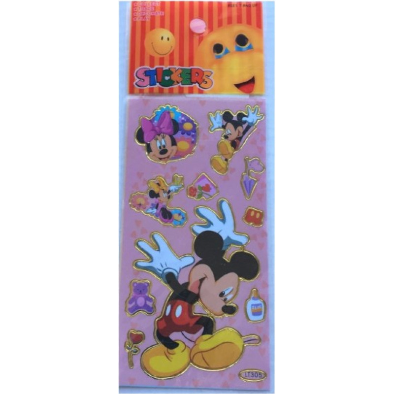 Nav Datu* Uzlīmju komplekts M-MOUSE 18x6 cm 01781