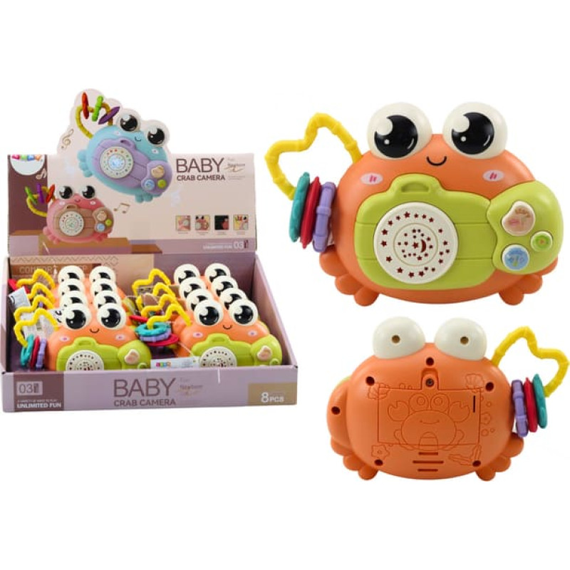 Lean- Rotaļlieta ar mūziku CRAB 21988