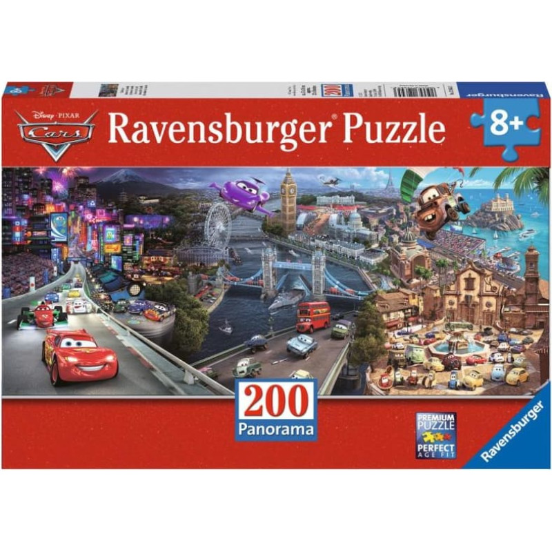 Ravensburger Puzle 200 gab. Vāģi