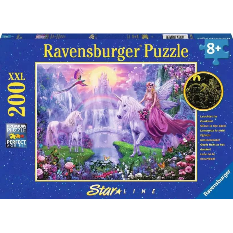 Ravensburger Puzle 200 gab. Burvju vienradzis