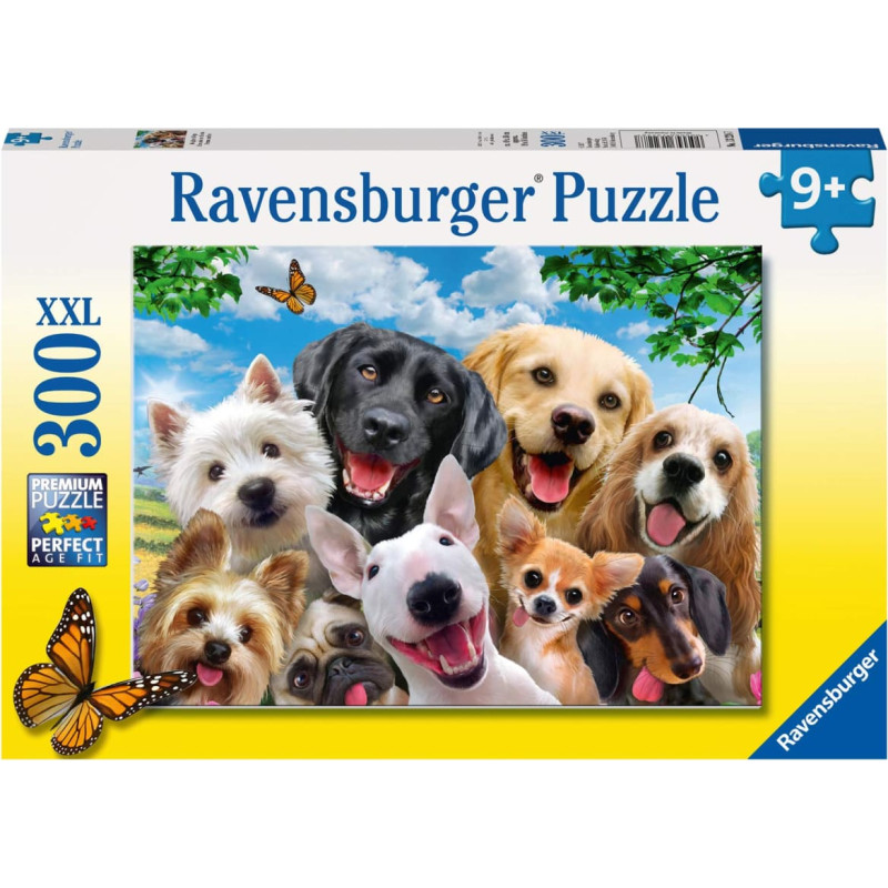 Ravensburger Puzle 300 gab. Suņi