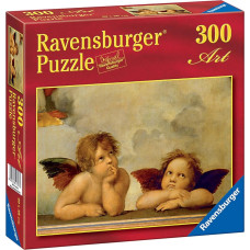 Ravensburger Puzle 300 Māksla Rafaēls: Eņģelī&scaron;i