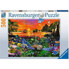 Ravensburger Puzle 500 Bruņurupucis rifā
