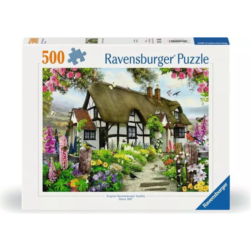 Ravensburger Puzle 500 &Scaron;armanta lauku mājiņa
