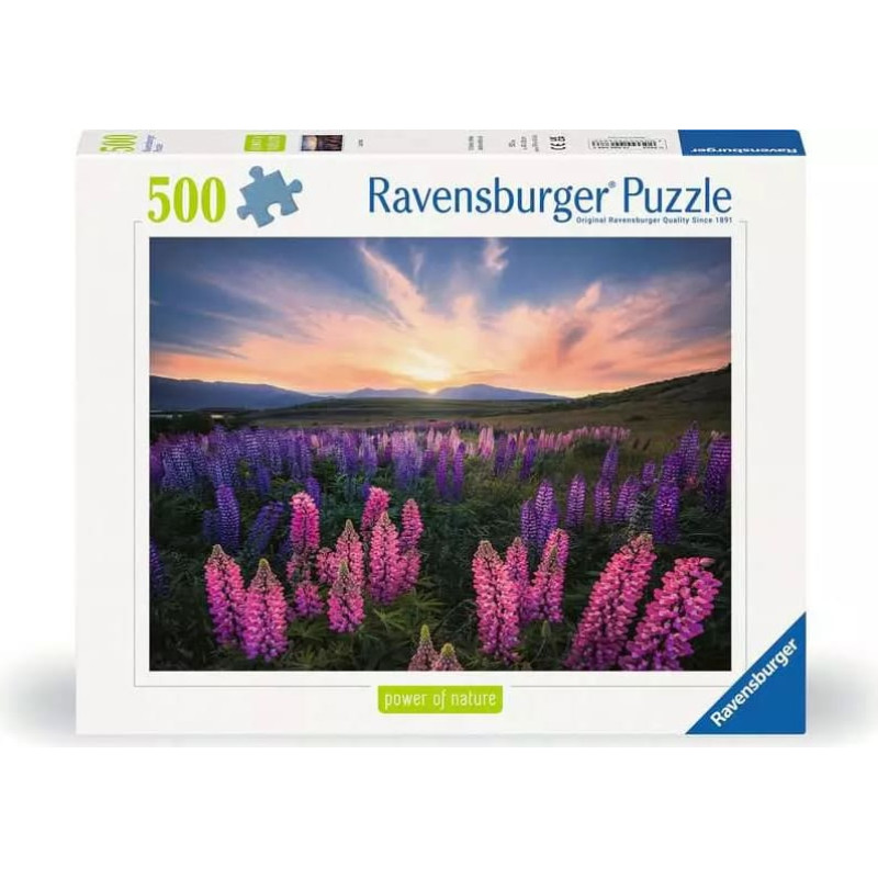 Ravensburger Puzle 500 Lupīnas
