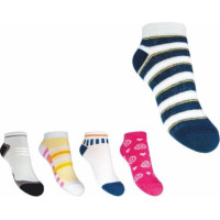 Yo Baby Zeķes SNEAKERS (īsās) ar zīmējumu 23/26 GIRL SKS-0008