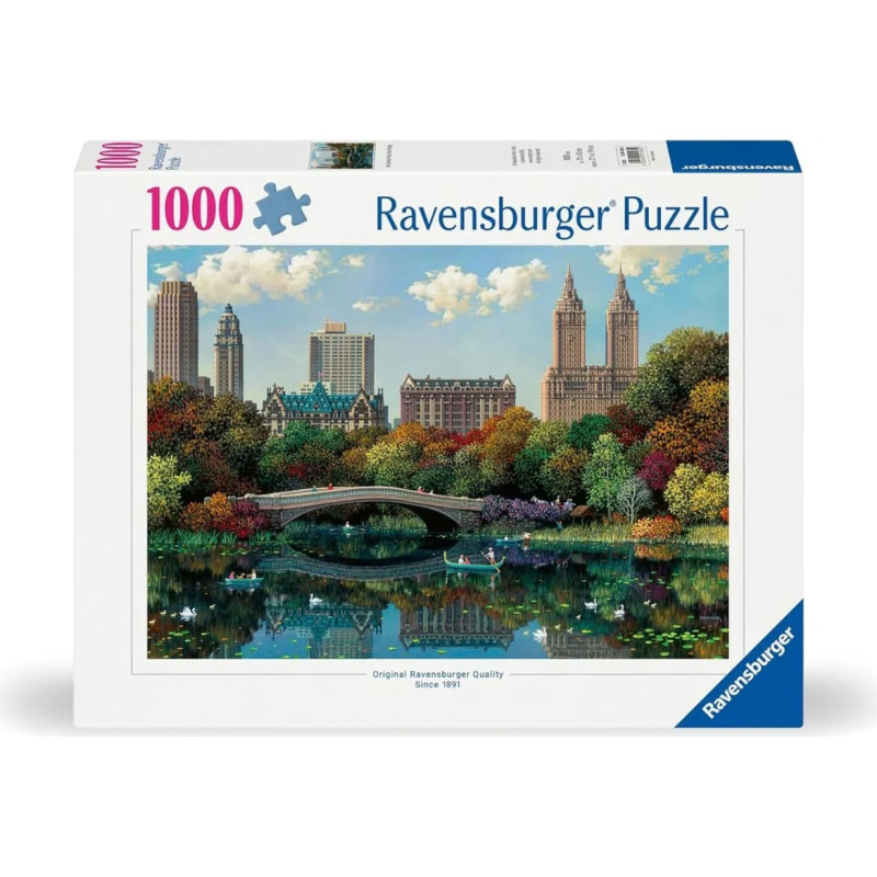 Ravensburger Puzle 1000 Ņujorkas Centrālais parks, Bou tilts