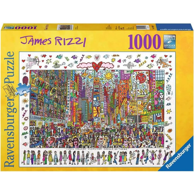 Ravensburger Puzle 1000 Džeimss Ricijs &ndash; Taimskvērs
