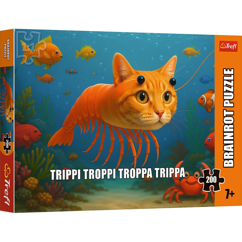 Trefl BRAINROT Puzle Trippi Troppi Troppa Trippa, 200 gab.