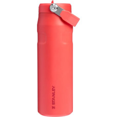 Stanley Termopudele ar salmiņu The IceFlow Bottle Flip Straw 2.0 0,71L koraļu sarkanoranža