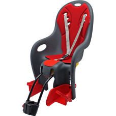 Bimbo Bike Bērnu velo sēdeklītis "BQ7-4", aizmugurējais, pelēks