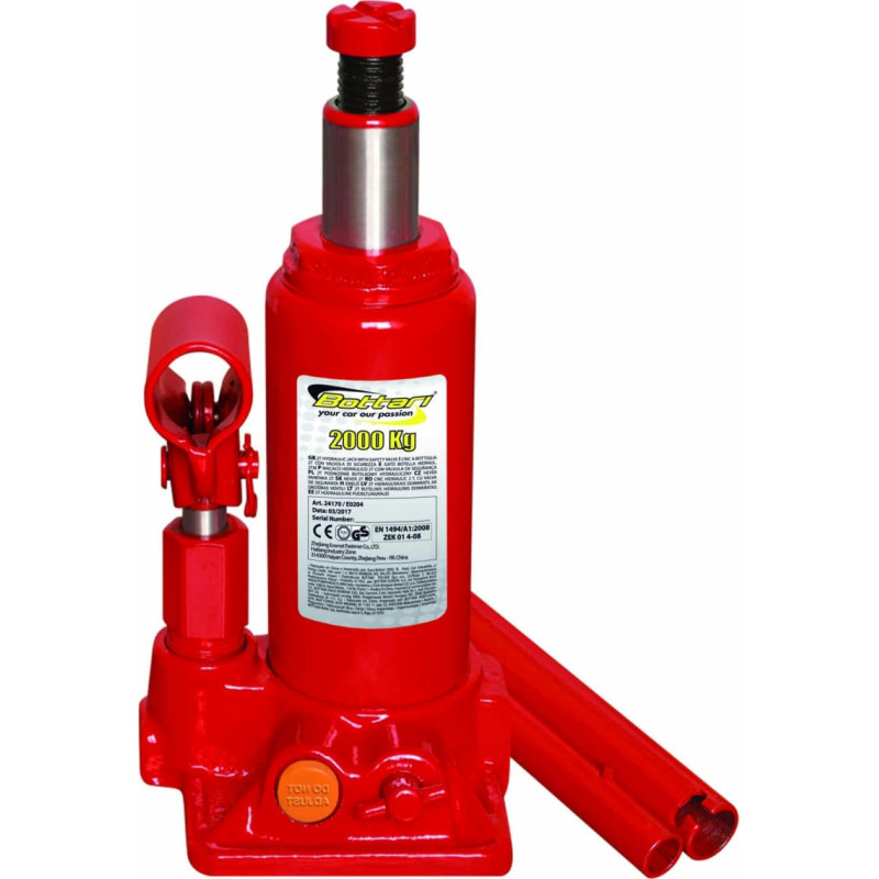 Bottari 2T Hidrauliskais domkrats "LIFT 2 TON"