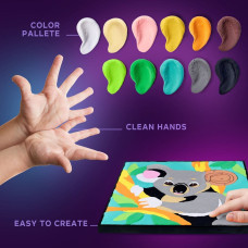 Okto Rado&scaron;ais komplekts Modelē&scaron;anas masas - 3D glezna Koala (30*30 cm)