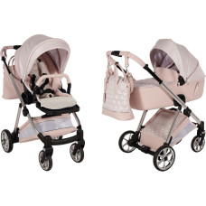 Junama Universālie rati 2 in 1 Ellegante Lamè 01 Rozā (Pink)