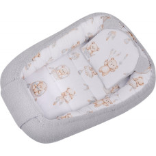 Duet Baby Cocoon - 678 - with pillow - BOUCLA - GREY