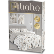 POŚCIEL KPL.220X200+2x70X80 BOHO 007 SATYNA BAW.