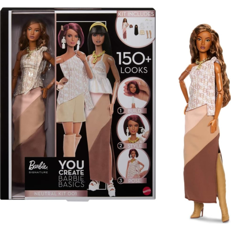 Barbie Lelle You Create Barbie Basics (brunete)