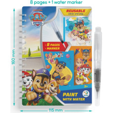 Dodo Galda spēles Krāsojiet ar ūdeni komplekts Paw Patrol Vacations