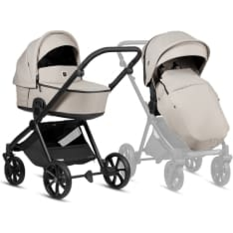 Tutis MIO3+ ESSENTIAL 2/1 Moon Rock Universālie rati 2in1
