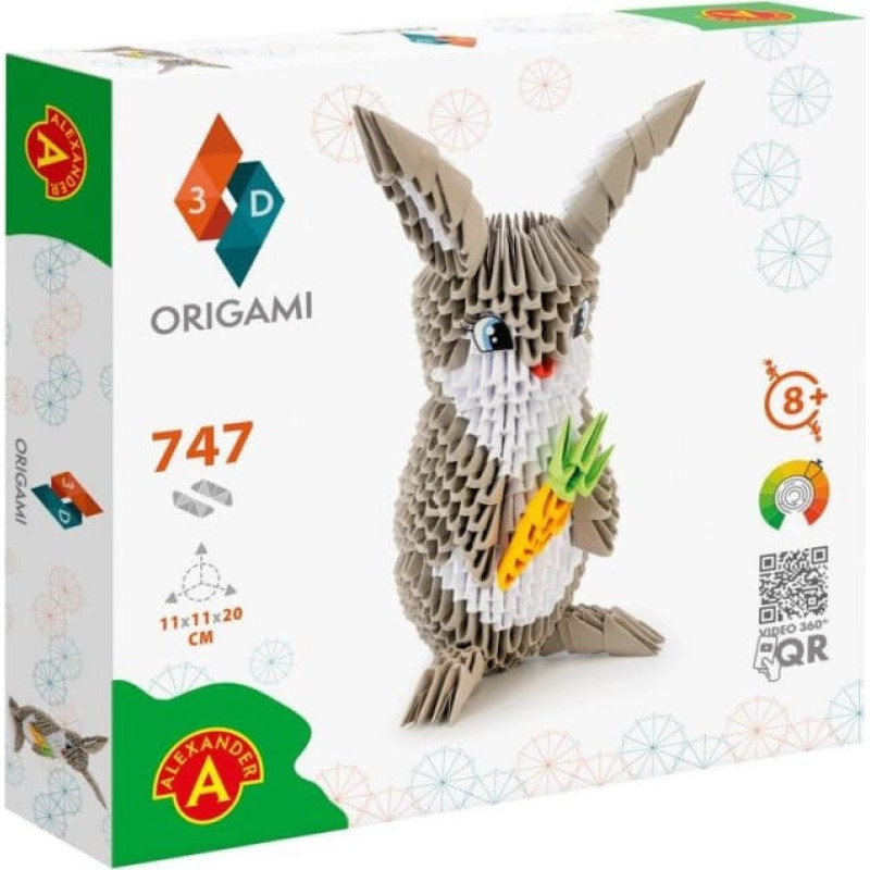 Alexander Origami 3D konstruktors - Trusis