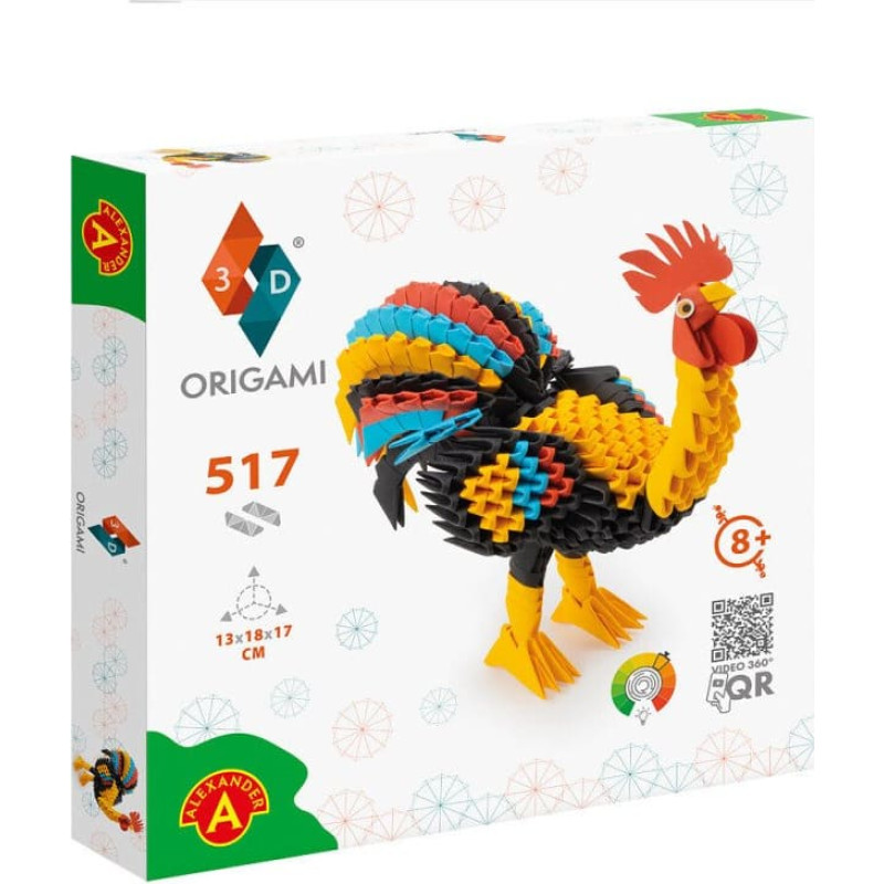Alexander Origami 3D konstruktors - Gailis