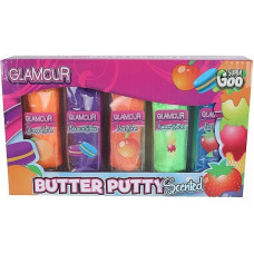 Gazelo Toys 42767 sviesta masa Super Goo, 60 g, 5 krāsas