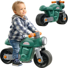 Falk stumjams motocikls Moto Premier Vintage Green bērniem no 1 līdz 3 gadiem
