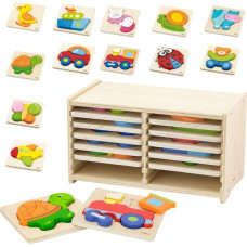 Viga Wooden Puzzle 12 Boards
